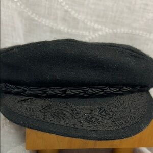 Greek fisherman wool cap made in Greece preloved sz 59, 7 3/8